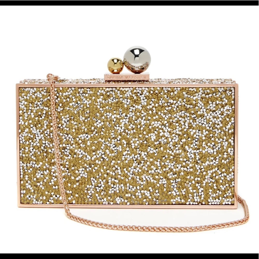 Sophia Webster Clara Crystal-embellish box clutch
